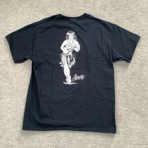 Gildan Sailor Jerry Spiced Rum Navy Graphic Tee Sz. L